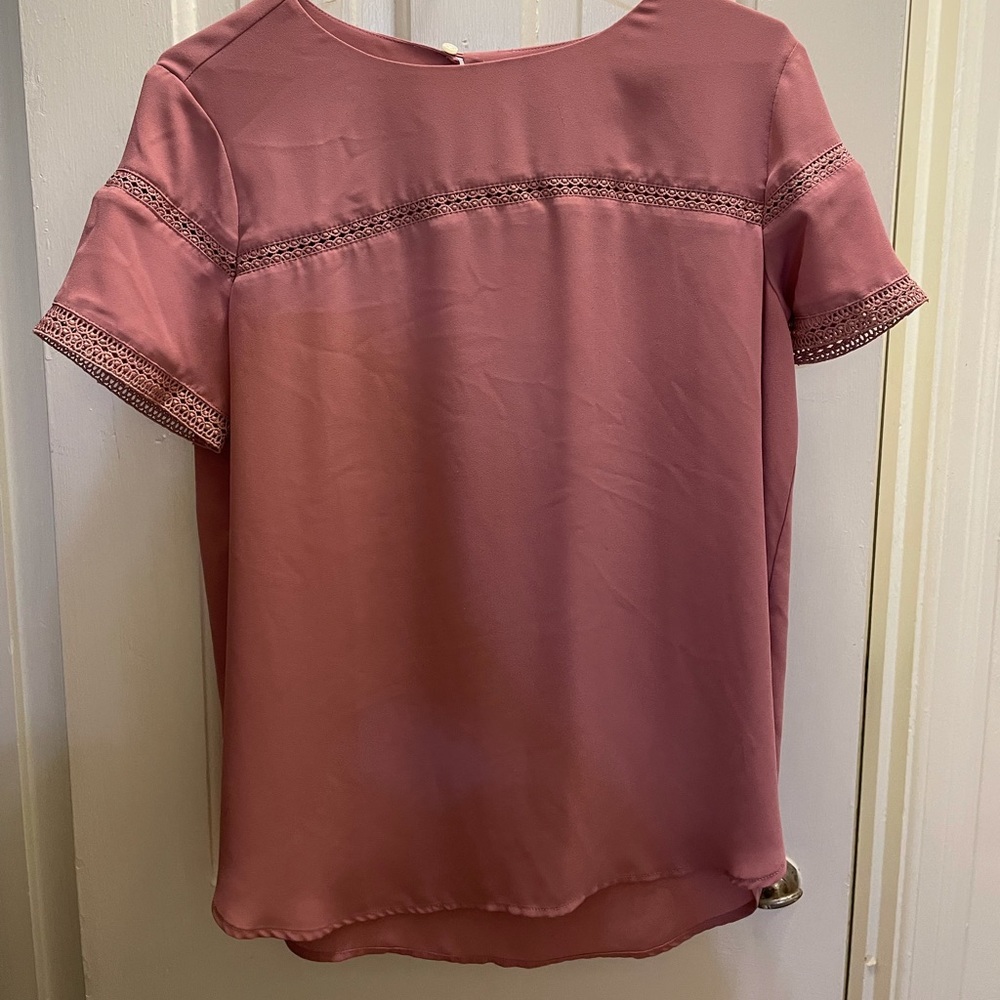 Loft short sleeve blouse